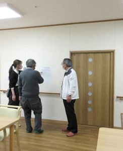 きたまちテラス内覧会の様子