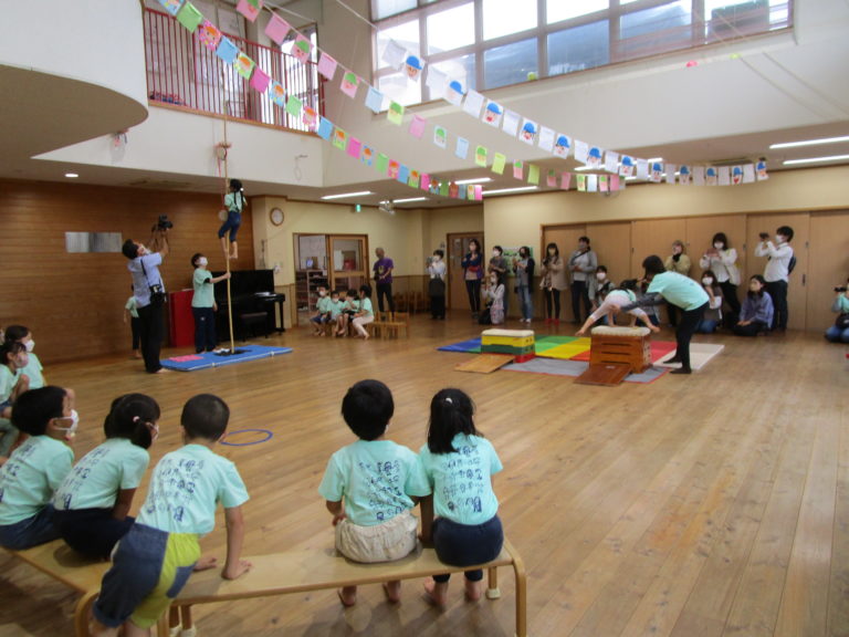 あかね保育園　運動遊び参観